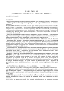 riabilitazione - Senologia.Net