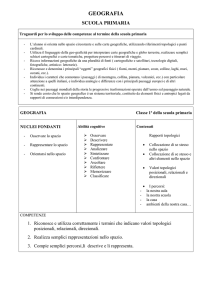 geografia - Istituto Comprensivo Nord 1 Brescia