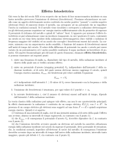 Effetto fotoelettrico
