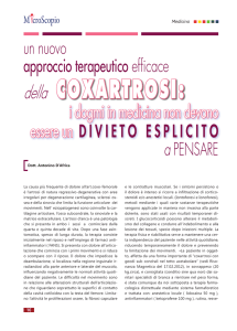 della COXARTROSI