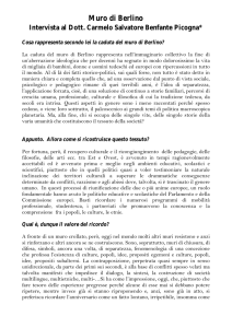 Muro di Berlino - Cultura - Politica - Società