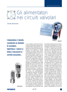 Gli alimentatori nei circuiti valvolari