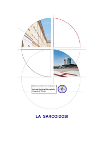 la sarcoidosi - Ospedali riuniti di Trieste