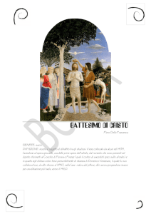 battesimo di cristo