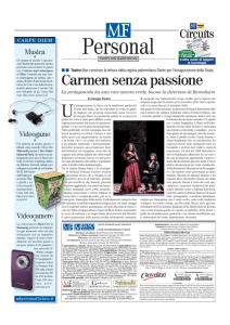 Carmen senza passione