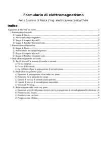 Equazioni di Maxwell nel vuoto