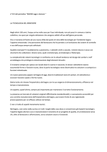n°215 del periodico "BAGNO oggi e domani " LA TECNOLOGIA DEL