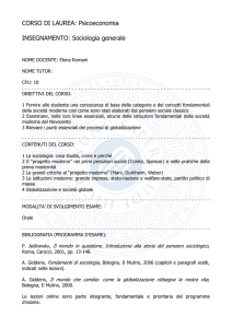 Sociologia generale