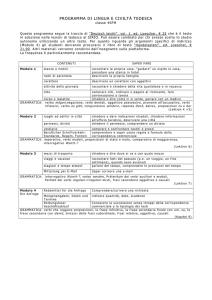 Tedesco 4SFM - Istituto Alcide Degasperi