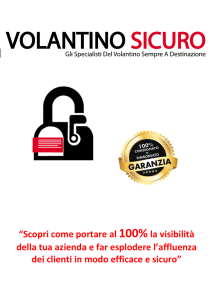 Presentazione Volantino Sicuro 2.2