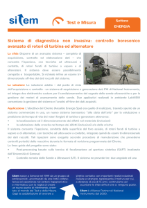 Scarica la Scheda Tecnica