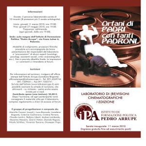 brochure - Istituto Arrupe