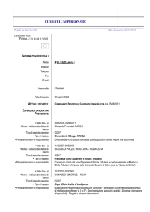 curriculum personale failla gabriele