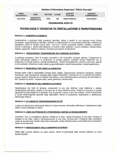 Programma svolto TTIM