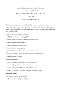 letcla3l - Liceo Classico