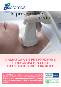 la prevenzione, è vita.