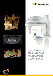 GUIDA PRATICA PER L`IMAGING PANORAMICO E CONE BEAM