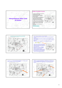 Interpretazione delle Carte di Analisi