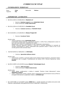 curriculum vitae