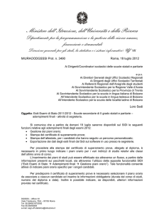 Adempimenti finali - Attività di segreteria