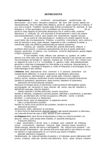 depressione - Istituto Magistrale GB Vico