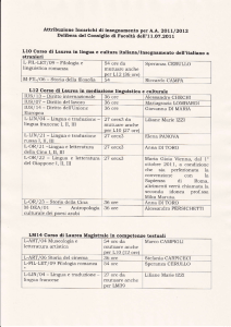 Sapienza di Roma, - Università per Stranieri di Siena