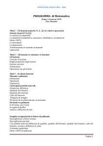 progr matematica classe I A genovesi AFM a.s. 2015