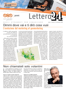 Dimmi dove vai e ti dirò cosa vuoi