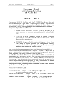 Dispensa per i docenti Istituto Tecnico Industriale M