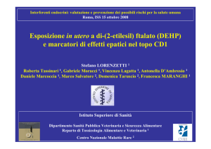 Diapositiva 1 - Istituto Superiore di Sanità