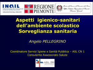 Sorveglianza sanitaria nella scuola