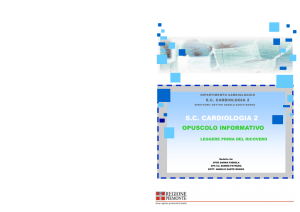 guida al reparto - Maggiore della Carità