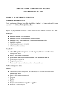 2015 CLASSE II H - PROGRAMMA DI LATINO Prof.ssa Maria Gr