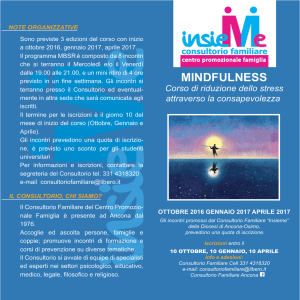 Insieme Nella Mindfulness - Arcidiocesi di Ancona