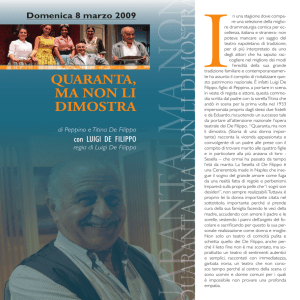 Quaranta, ma non li dimostra - Circolo Cultura e Stampa Bellunese