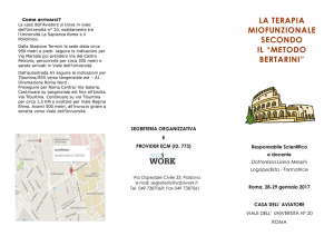 la terapia miofunzionale secondo il “metodo bertarini”
