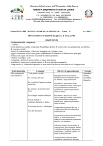 Italiano 5 - Istituto Comprensivo Statale di Lesmo