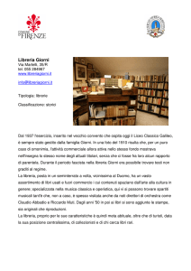 Libreria Giorni - Il commercio e l`artigianato