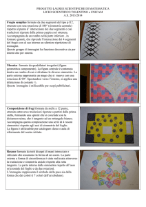 progetto lauree scientifiche di matematica 2013