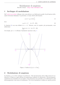 Modulazione di ampiezza
