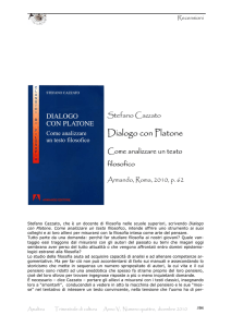 Dialogo con Platone. Come analizzare un testo filosofico