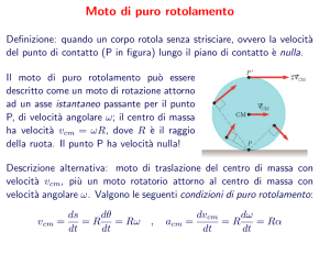 Moto di puro rotolamento