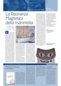 La Risonanza Magnetica della mammella