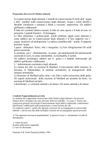 Chimica degli alimenti