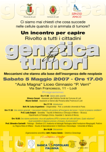 “Aula Magna” Liceo Ginnasio “P. Verri”