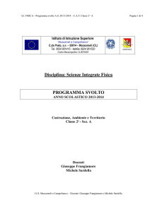 l`energia - IIS Mussomeli e Campofranco