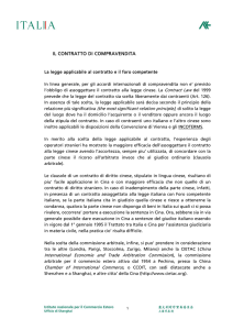 il contratto di compravendita