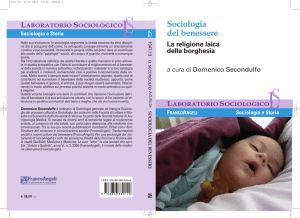 Sociologia del benessere La religione laica della