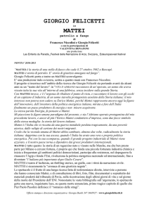 giorgio felicetti mattei