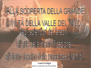4 Ami...amo gli Egizi - Presentazione di Antonella